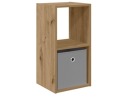 Conjunto 1 Mesa-de-cabeceira Vidaxl Castanho Derivados De Madeira (30,5 X 27 X 59,5 Cm)