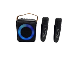 Alto Falante Bluetooth Portátil Multifuncional Com 2 Microfones Olysi Shop