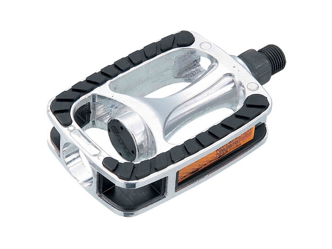 Pedais Trek Anti Slip Alu Prateadoforce