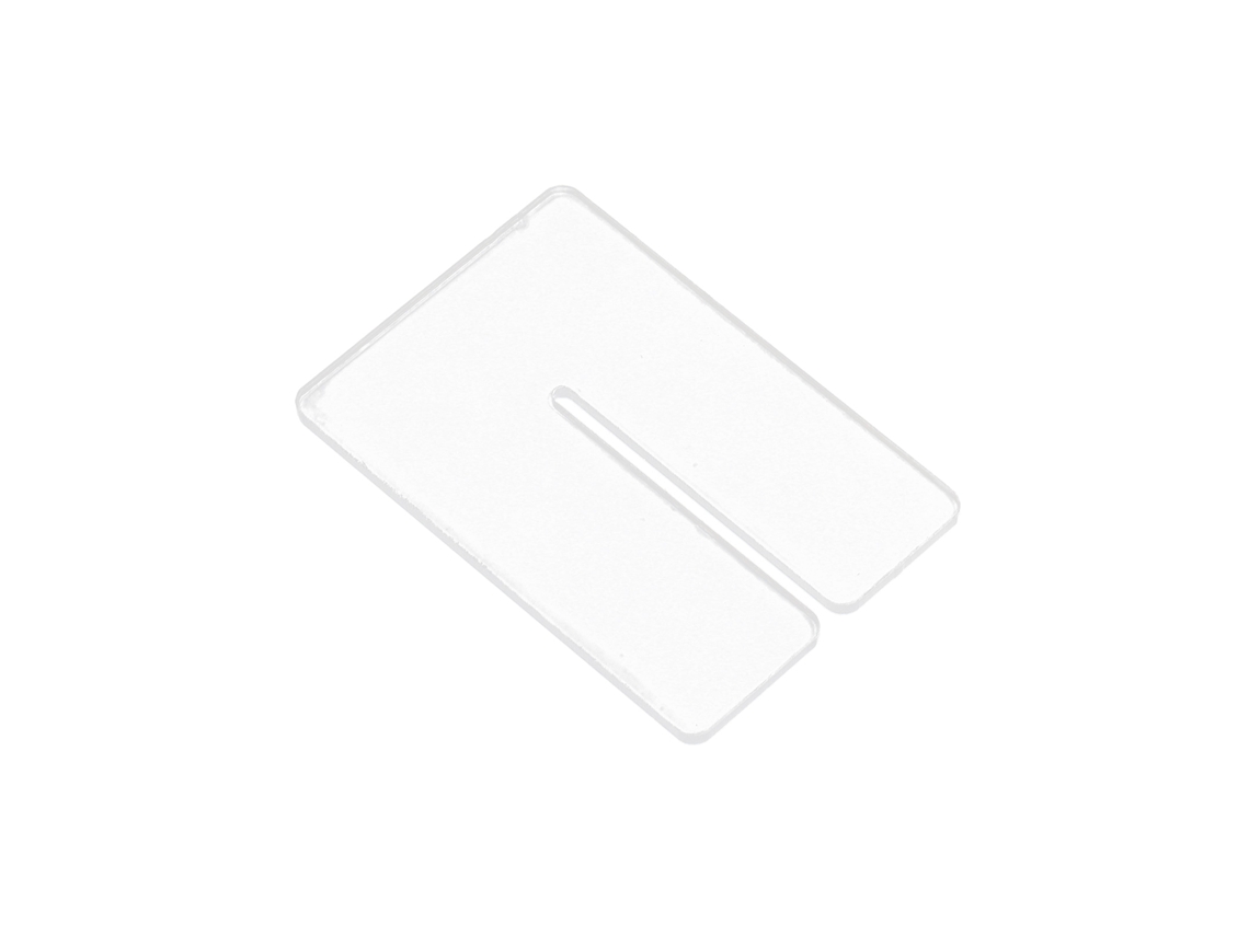 10 Peças De Modelo De Acrílico Transparente Com Camada Protetora Para Artesanato E Perfuração De Couro, Ferramentas Diy