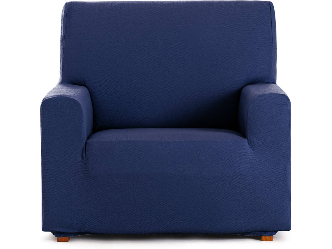 Capa de Poltrona EYSA Premium Bronx Tecido Multielástico (110 x 70 x 110 cm - Poliéster - Azul)
