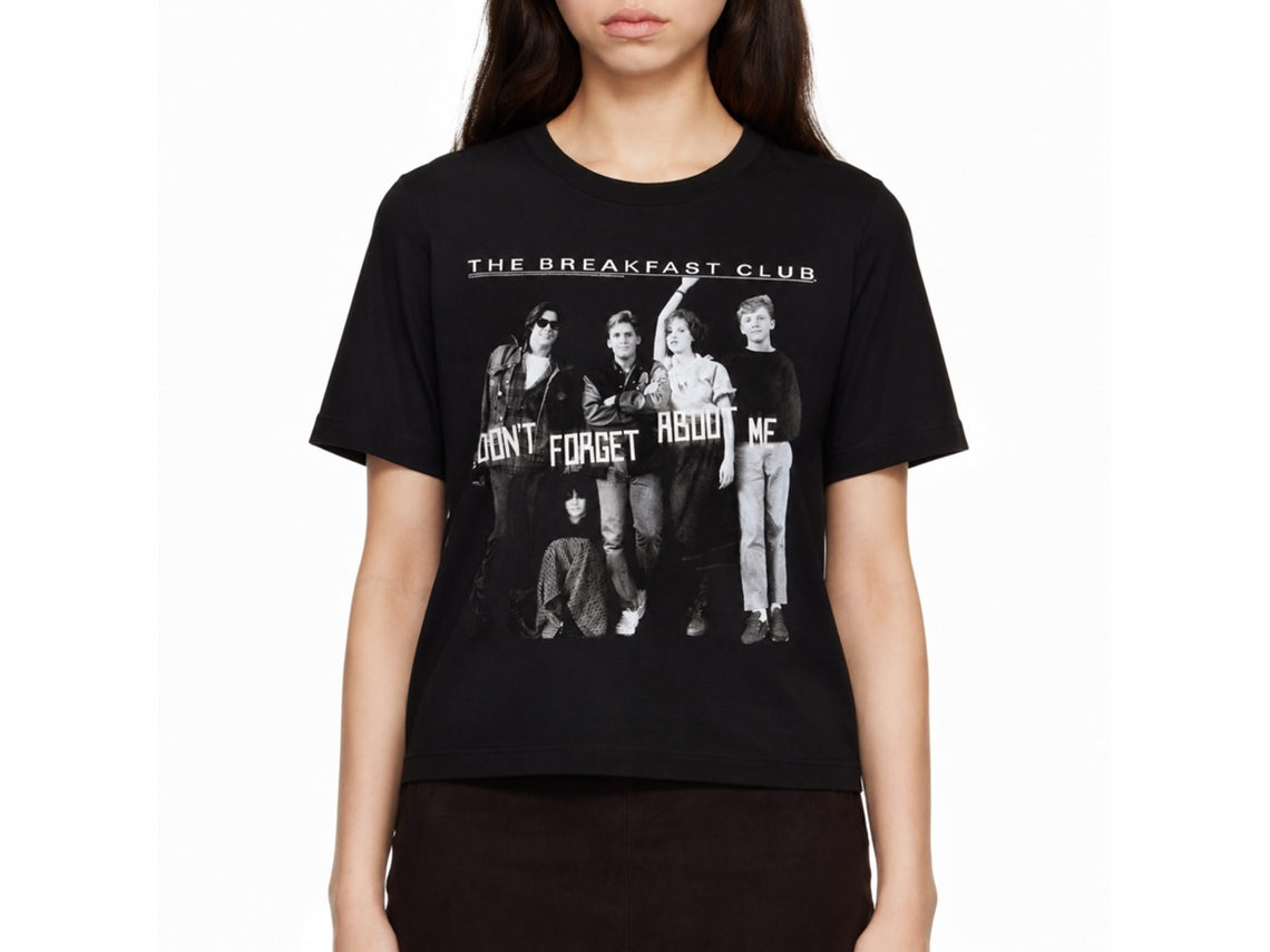 Rockinstone Breakfast Club Movie Don't Do It Black Adult T-shirt Size:xxl