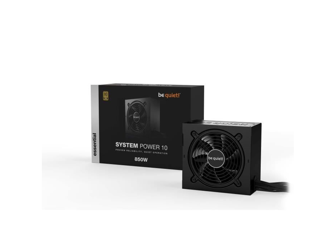 Fique quieto! Potência do Sistema 10 - 850W - 80Plus Bronze S/BRAND