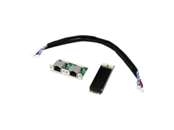 Placa De Rede Industrial Gigabit Ethernet I226 T2 2,5g 2 Portos Pcie I225v M.2 Bm St7465