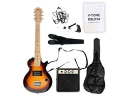 Guitarra Elétrica V Tone Eslp34 Sb 1/2 Les Paul