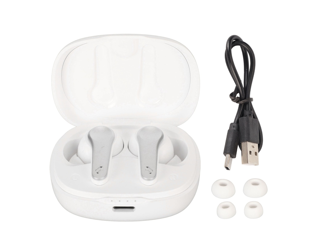 Fones De Ouvido Bluetooth Sem Fio Ipx5 À Prova D'água Touch Control Leve Para Jogos Esportes Branco