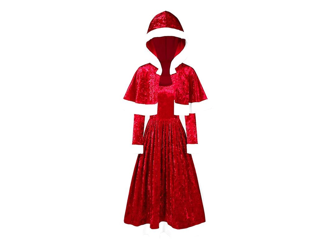 1 Conjunto de Fantasia de Menina de Natal ALLINLESS