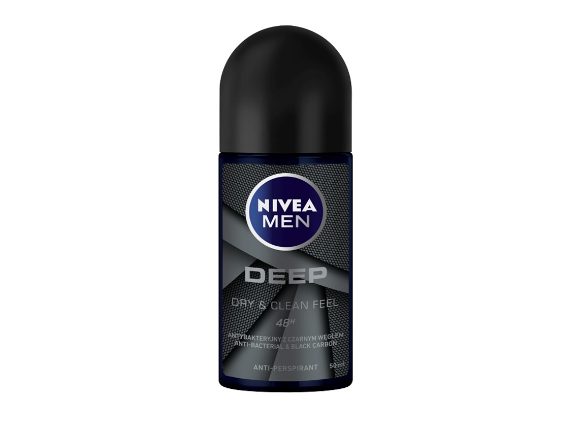 Men Deep Antitranspirante Em Bastão De 50ml Nivea