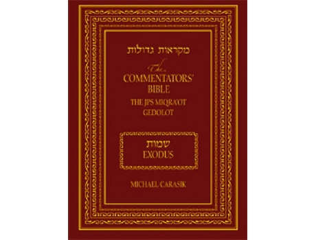 Livro the commentators' bible: exodus de michael carasik (inglês)