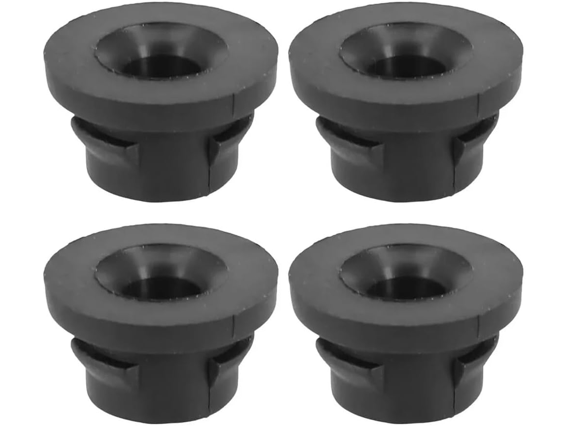 Conjunto De 4 Ilhós Borracha Preta Para Caixa Filtro, Motor 1.6 Hdi A