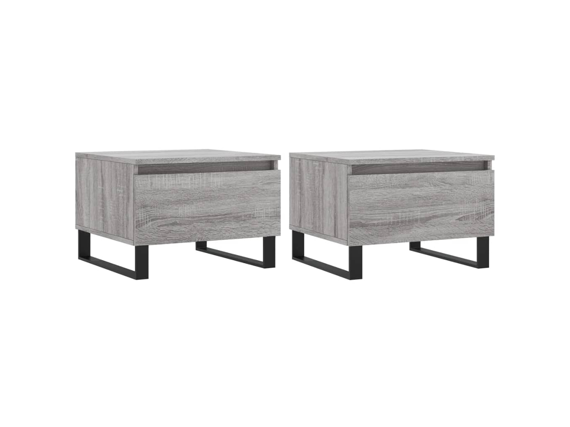 Coffee Table, Coffee Tables Vidaxl Cinzeto Madeira Processada (n/a)
