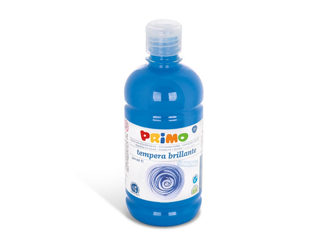 Garrafa PRIMO 202Br500501 Tempera 500 Ml Ciano