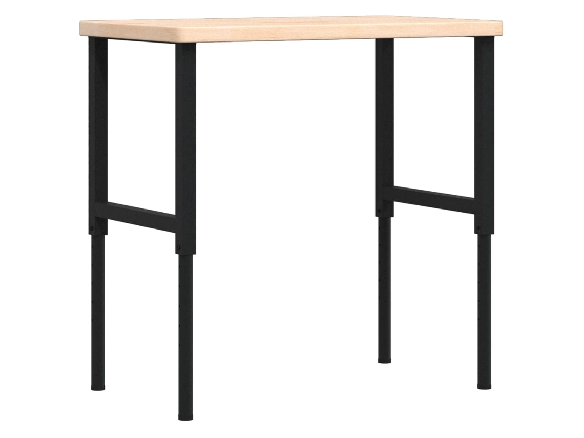 Workbench, Workbenches Vidaxl Marrom Madeira De Carvalho (100 X 60 X (73-99.5) Cm)
