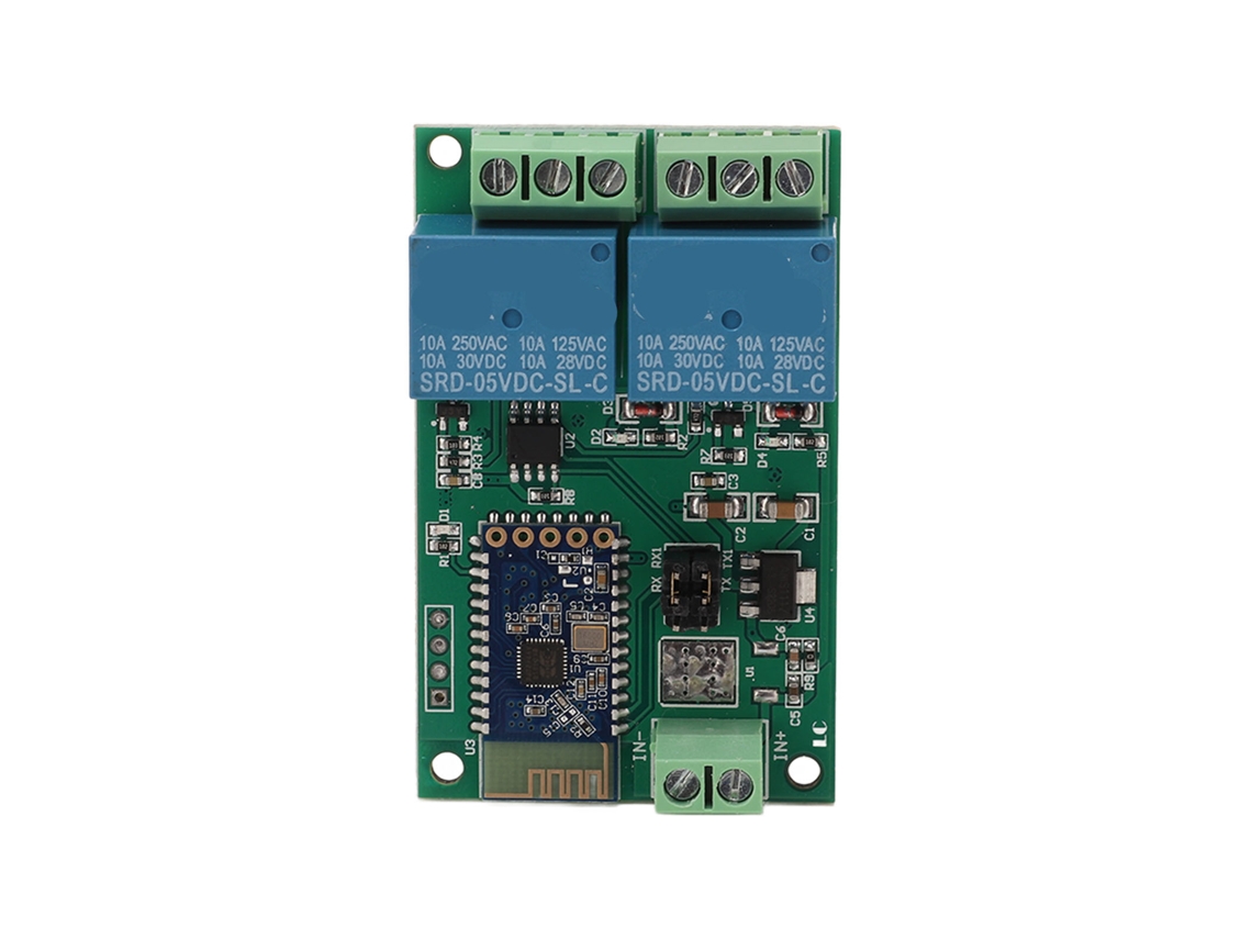 Módulo Relay Laxiscreed Com Bluetooth E Controlo Remoto Via App