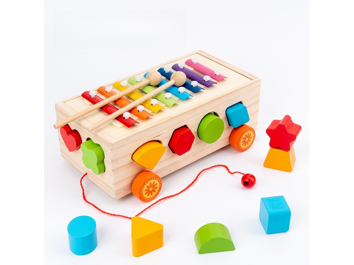 Brinquedos Educativos Montessori Em Madeira Para Crianças Dos 1 -3 Anosdesenvolvimento Da Motricidade Fina No Pré-escolar Hexinyigjly