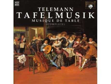 Box Set CD Telemann - Tafelmusik"Musique De Table (Complete)