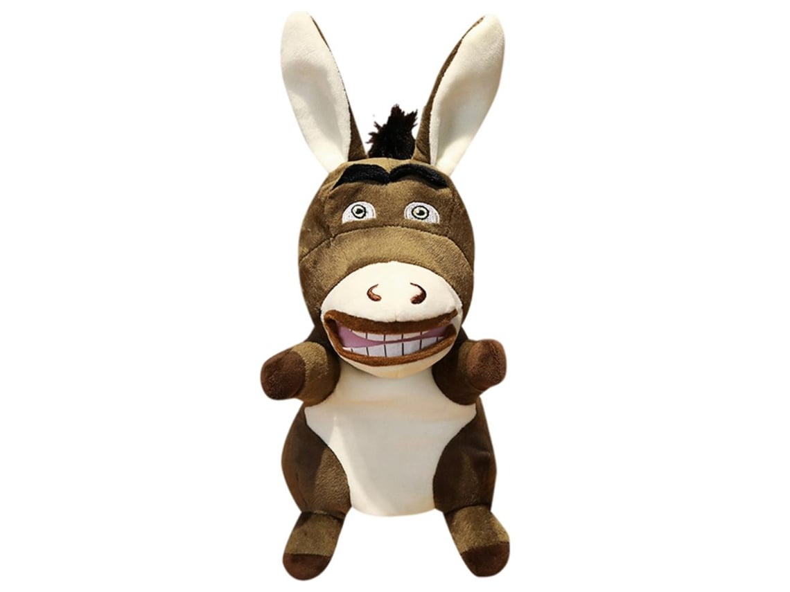 Ats marioneta de Mão de Pelúcia Burro Cordeiro Panda Coelho Brinquedo de Pelúcia para Contos Presente para Crianças Adultos