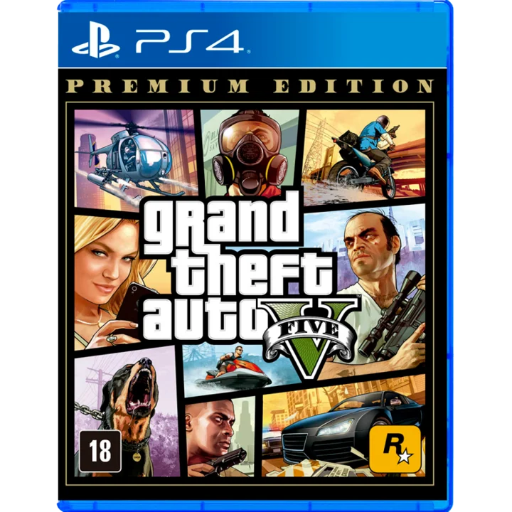 Jogo PS4 Grand Theft Auto V (Premium Edition)