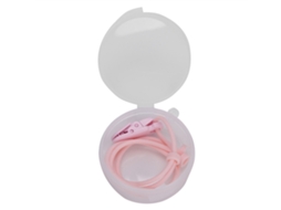Cordão de Segurança Elástico para Aparelhos Auditivos, Rosa AQUAFORGE