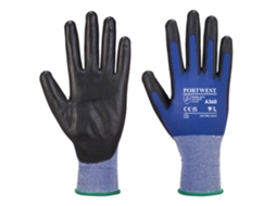 Luva Senti Flex Ultra Fina Para Máxima Destreza / Azul Preto / M Portwest