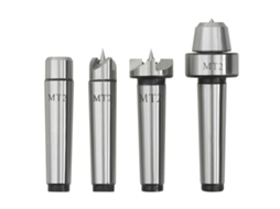 Pontas para torno de madeira, 4 peças, Mt2, aço, MAISON EXCLUSIVE