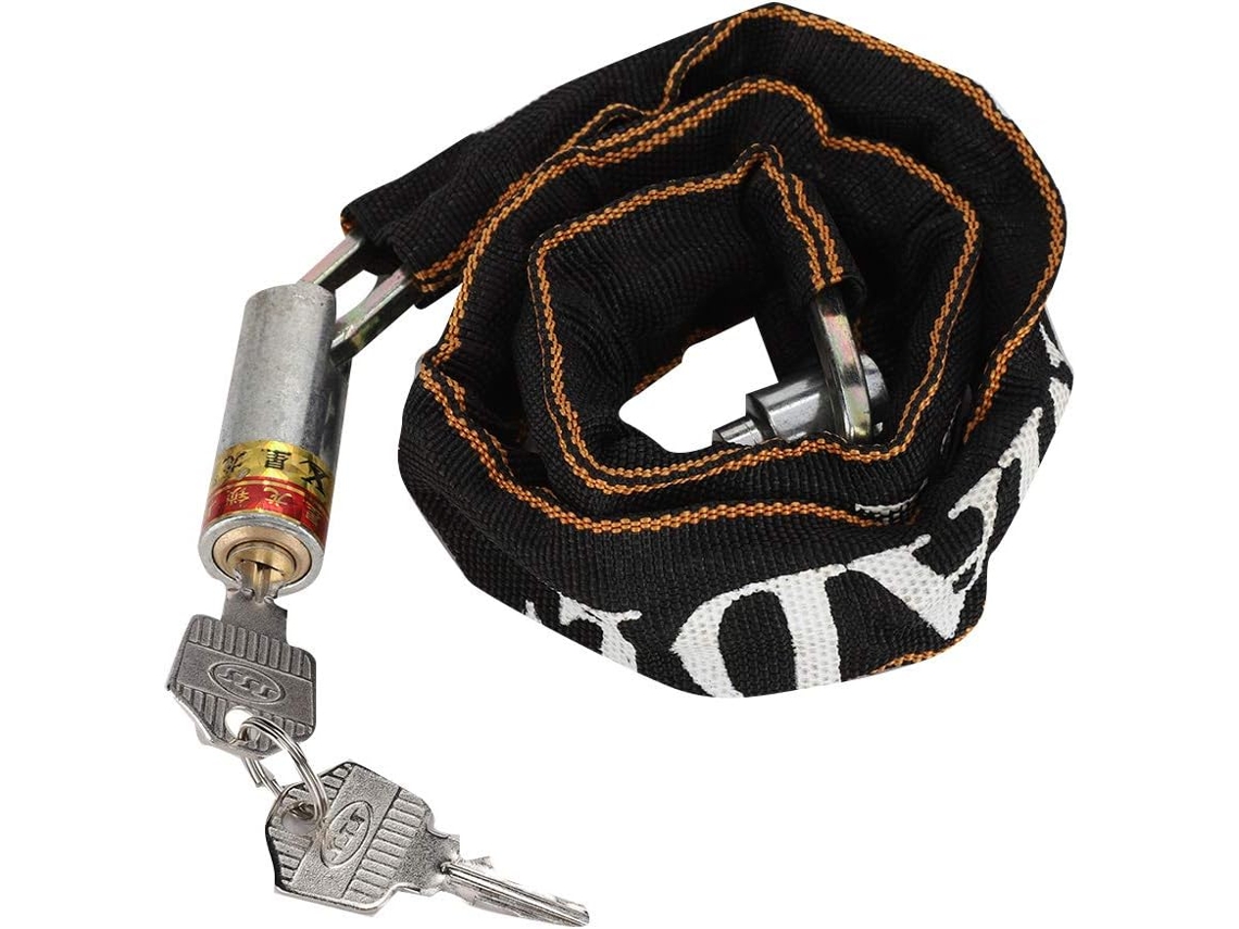 Cadeado De Corrente Para Scooters De Mobilidade E Motocicletas, Tecido