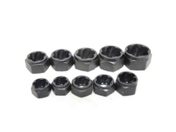 Conjunto De Extração De Tornillos Danificados 10pcs, Kit Remoção Quebrado Métrico