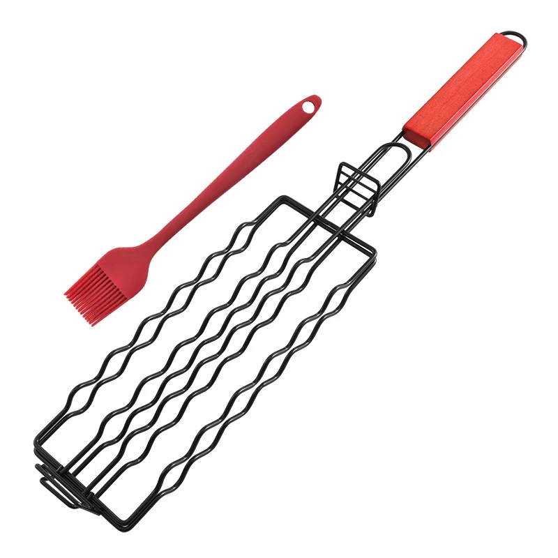 Cesto Para Churrasco, Cesto Para Grelhar Salsichas