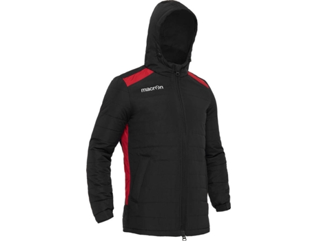 Casaco MACRON Talnach (Preto e Vermelho - 2XL)