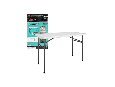 Mesa Retangular De Plástico Branco Lauxa Home, 120x60cm