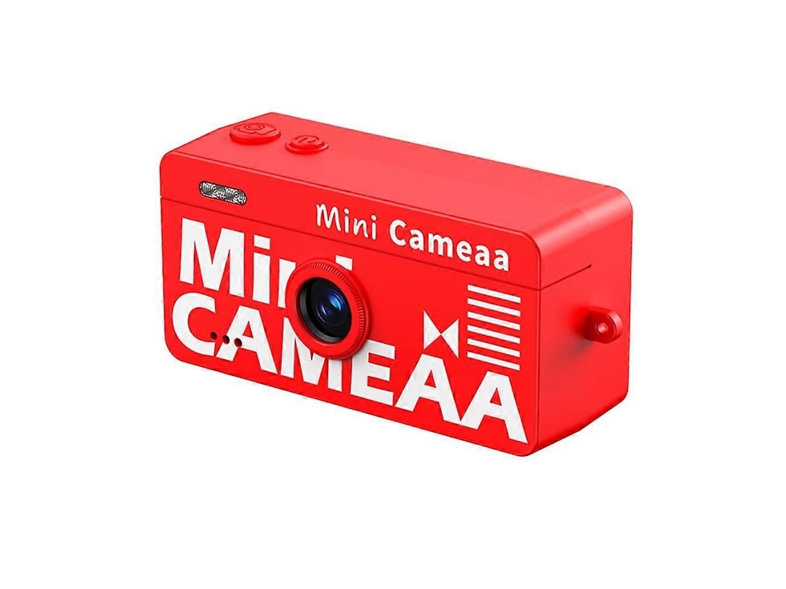 Câmera De Chaveiro M9, Mini Câmera De Ação 1080p, Câmera De Vídeo Retrô Pequena, Vermelha.