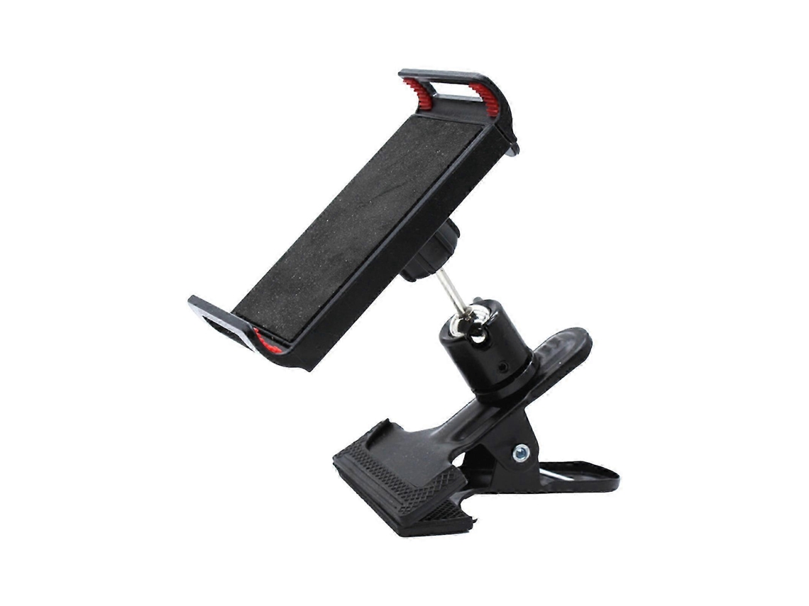 Suporte Para Celular Com Presilha Para Aparelhos De Ginástica, Compatível Com A Máquina De Remo Concept 2, Ajustável E Giratório (preto)