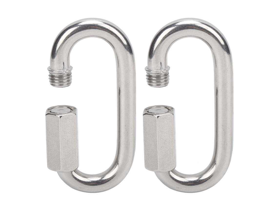 Carabina de Aço Inox M8 para Escalada