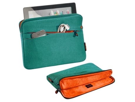 Pedea Fashion 25.6 Cm 10.1' Estojo Laranja Turquesa