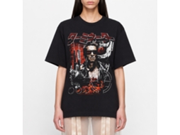 Rockinstone Terminator Collageinator Black Adult T-shirt Size:s