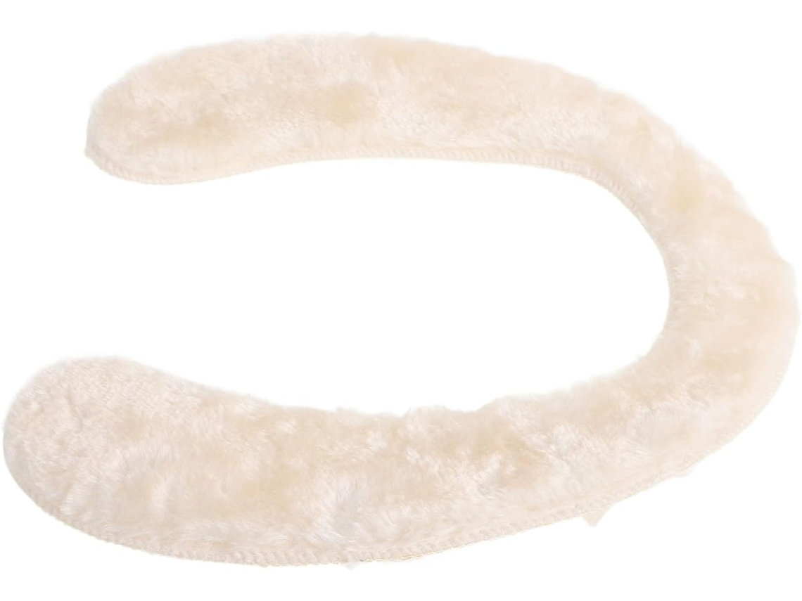 Capa de assento sanitário acolchoada e aquecida, adaptável para escadas e banheiros.