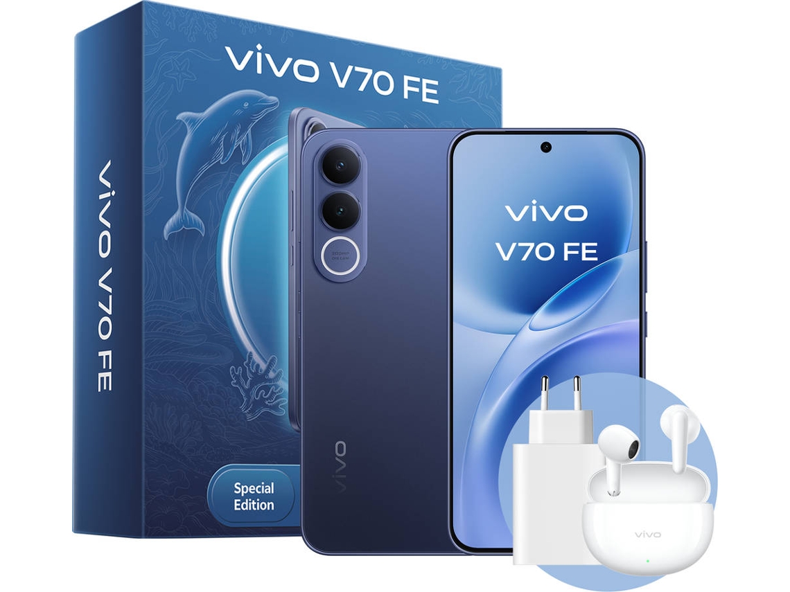 Smartphone VIVO V70 Fe (6.83'' - 8 GB - 256 GB - Ocean Blue)