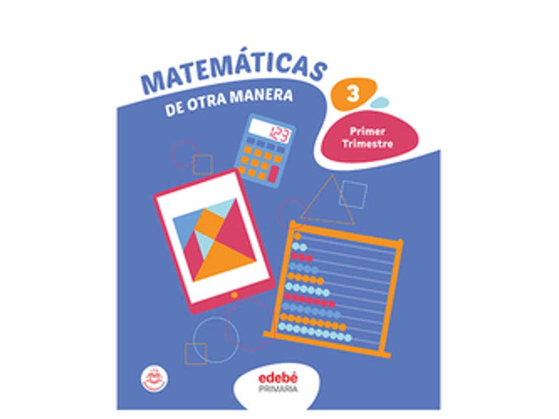 Livro Matemáticas 3 de Edebé e Obra Colectiva