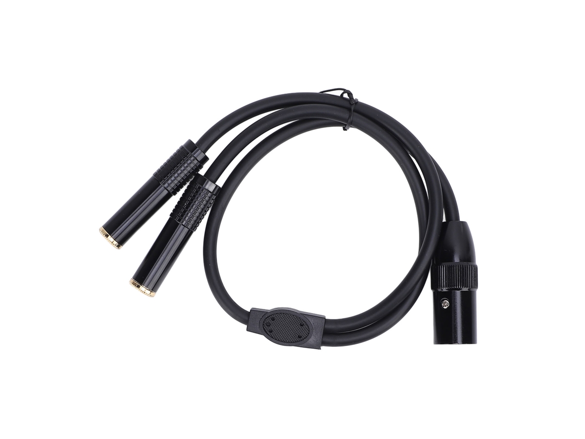 Aetheria cabo Divisor Y Xlr Macho para 2x 6,35mm Fêmea Conversor Estéreo 1,8m