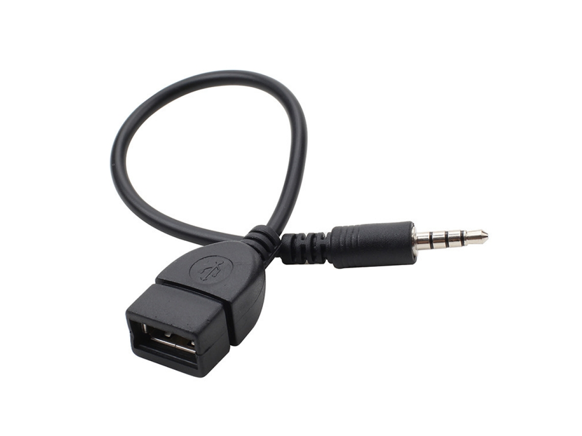 Conector Usb, Aux, de 3,5 Mm para Áudio, Dados e Carregamento AQUAFORGE