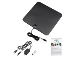 Antena De Tv Digital Dvb, T2 4k 1080p Para Uso Interno, Hd
