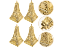 Caixas De Doces Douradas Plástico, Conjunto De 6 Unidades, Duráveis E Multiuso, Estilo Europeu, Ideais Para Casamentos E