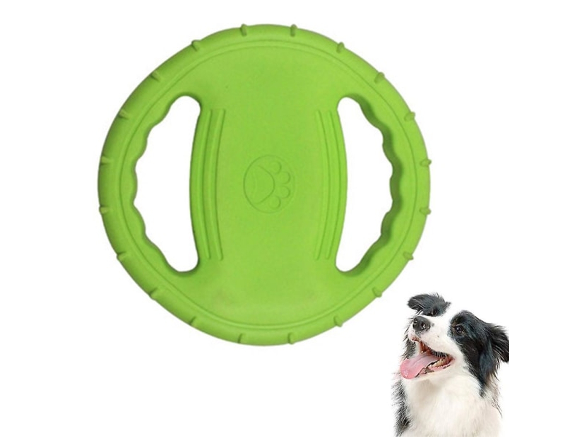 Disco Voador De Borracha , Resistente A Mordidas, Flutuante E Com Som