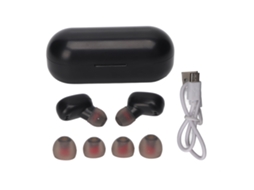Auriculares Inalámbricos Bluetooth con Traductor de Idiomas, 84 Idiomas, Reducción de Ruido, Negro S/MARCA