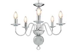 Lustre VIDAXL Silver Metal (50 x 45)