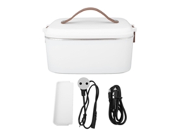 Caixa de almoço elétrica 1.8l 70w aquecedor de comida portátil para carro e casa inox eu plug 220v | S/MARCA