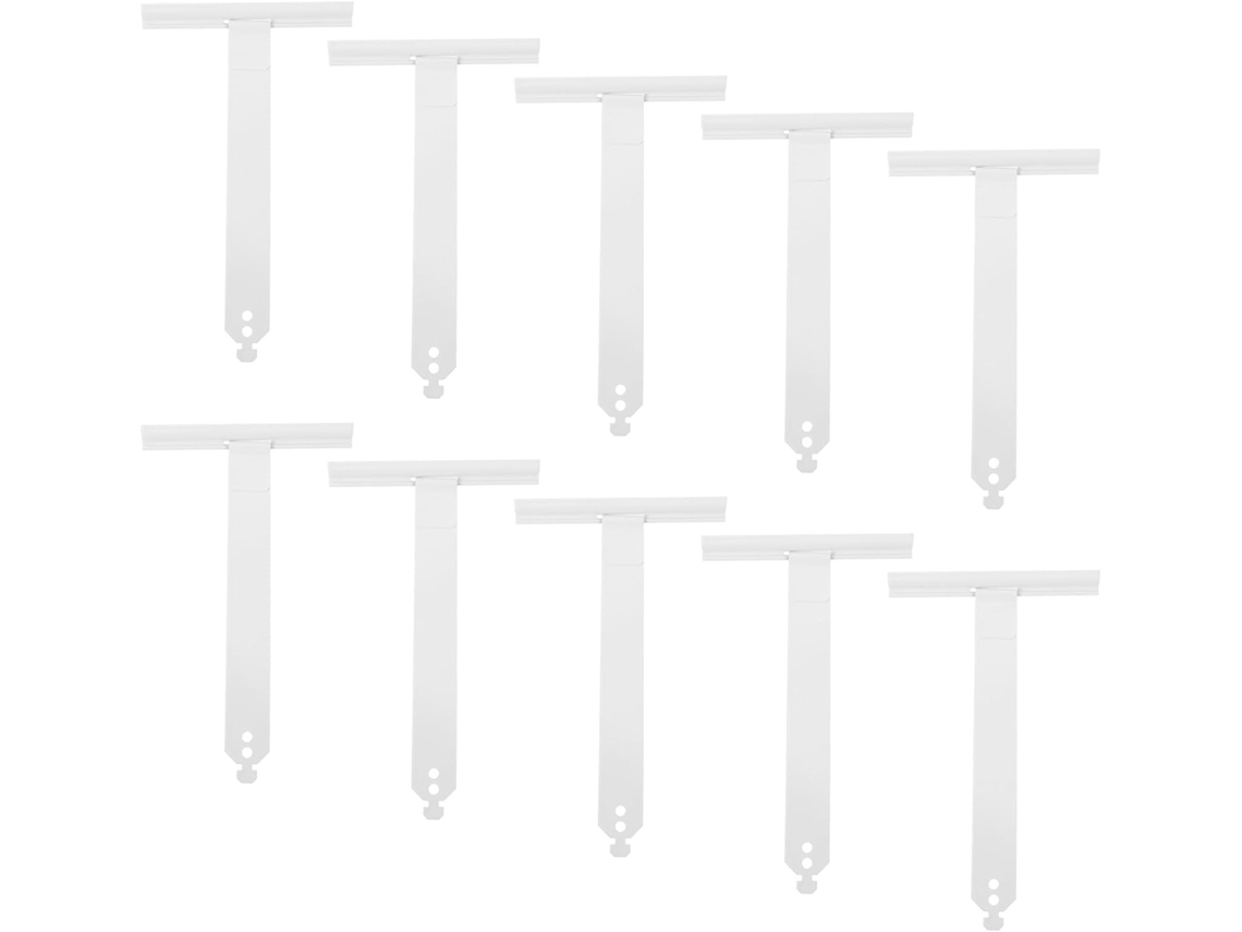 Healeved Conjunto De 10 Molas Aço Branco Para Persianas Enrolar, Ideais Para Reparos E Suspensão Alta Resistência