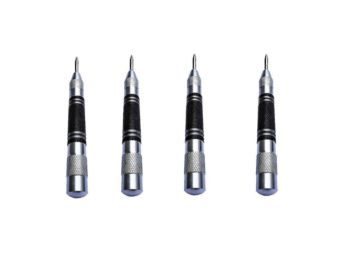 4 Punções Automáticas Com Mola Ajustável Para Marcação Em Metal