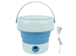 Máquina de lavar mini portátil 4.8l 24w lavagem rápida 10min S/MARCA