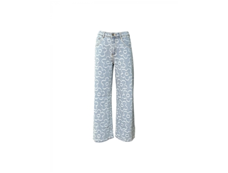 Jeans De Mulher Compania Fantastica Jeans Azul (42)